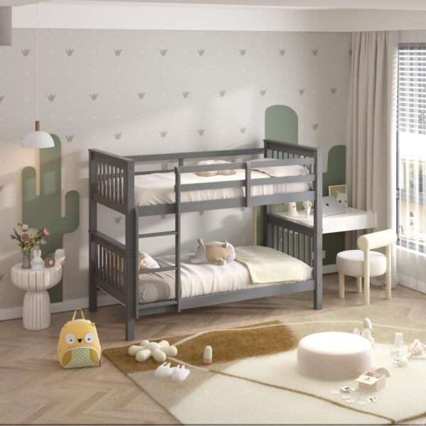 Single Wooden Bunk Bed - Image 2