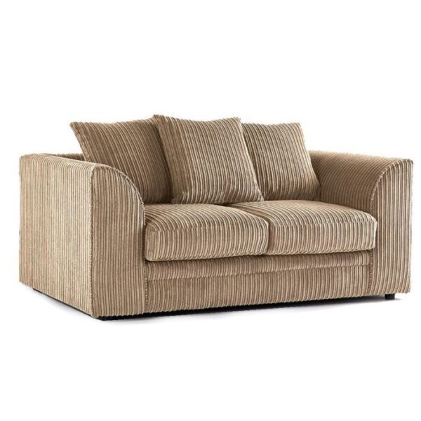 Zealous Jumbo Cord 3 Seater And 2 Seater In Camel - Image 2