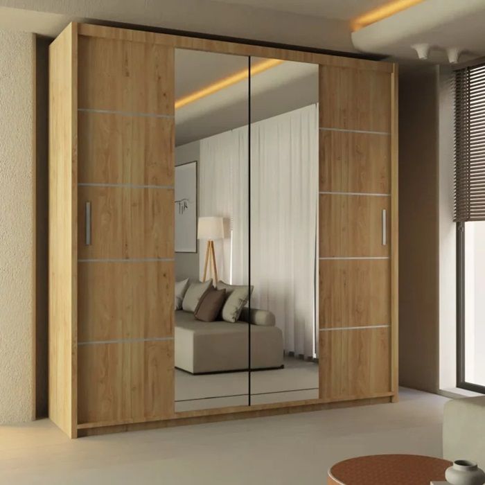 Affordable Elegance: America Mirror Sliding Door Wardrobe