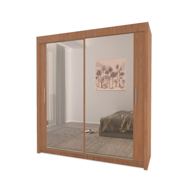 Milan Double Sliding Door Wardrobe - Image 23