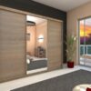 Oslo 3 door sliding door wardrobe - Image 5