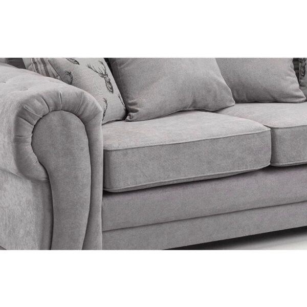 Verona High Back Chenille Fabric Sofas6