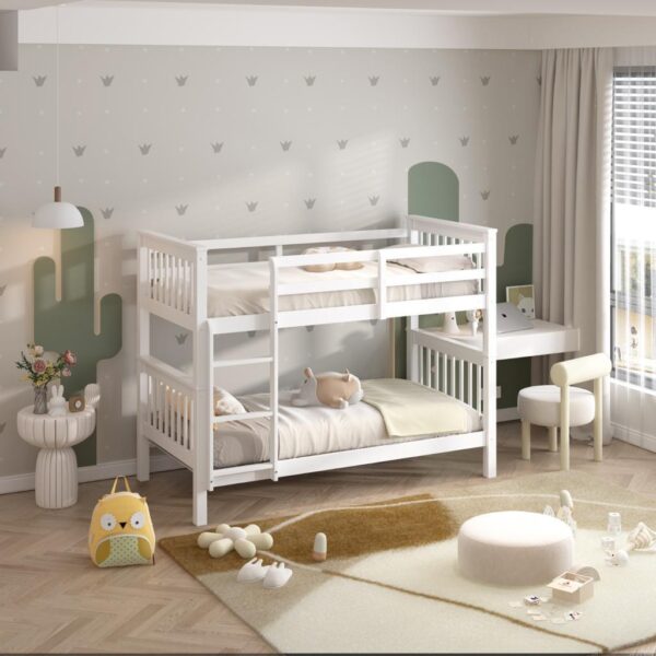 Single Wooden Bunk Bed - Image 8