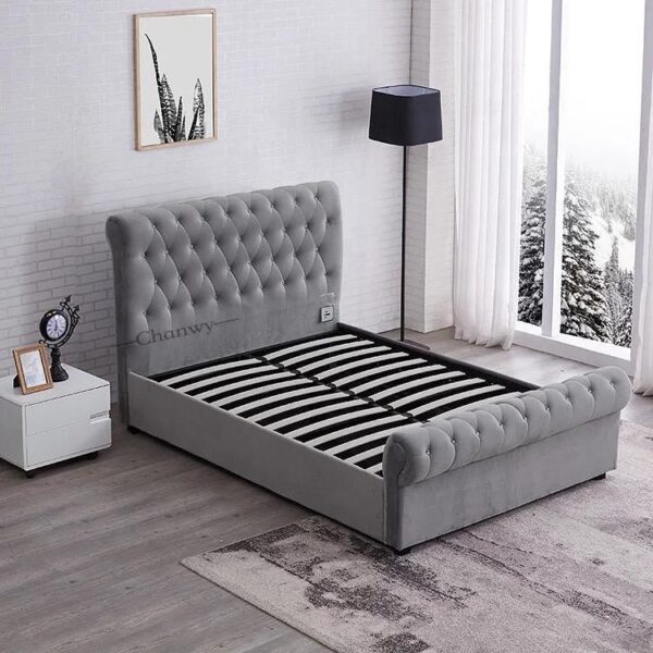 Chesterfield Luxury Bed Frame , Grey